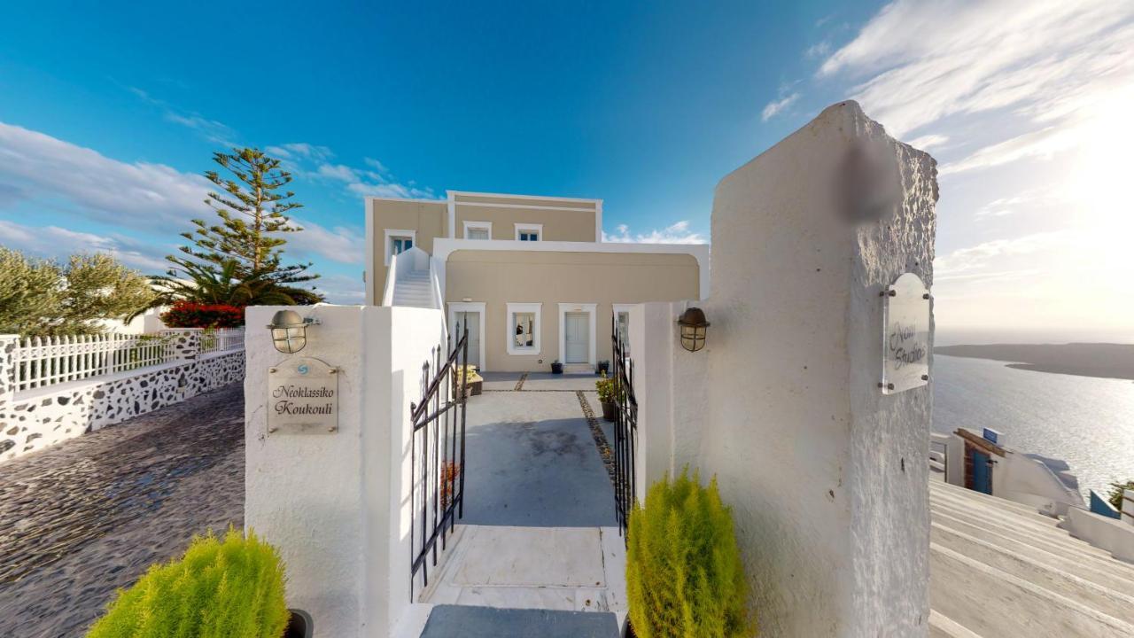 Neoklassiko Koukouli Fira  Esterno foto
